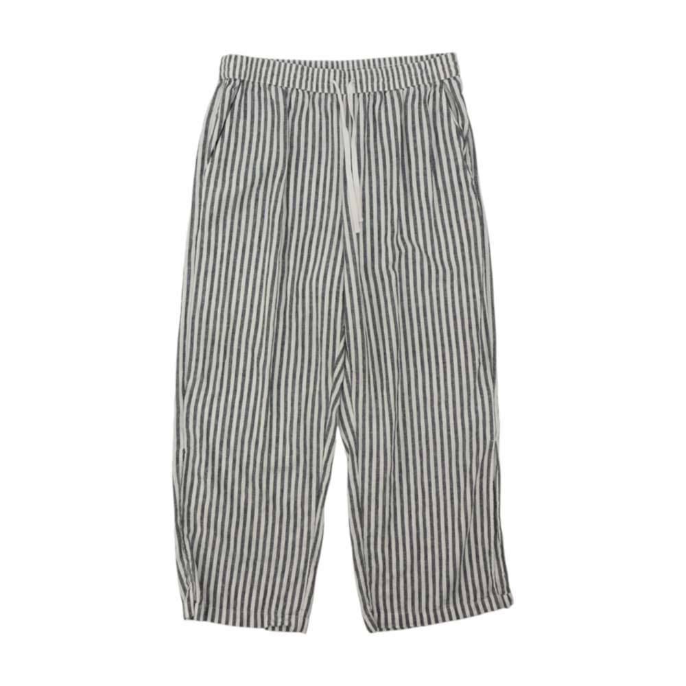 Lucky Brand White Striped Wide Leg Pants – Image 1