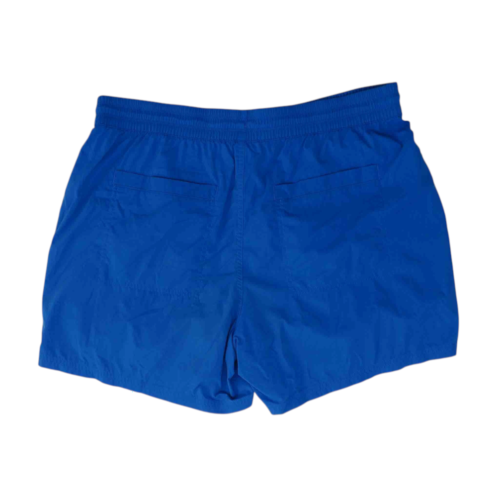 Blue Solid Active Shorts