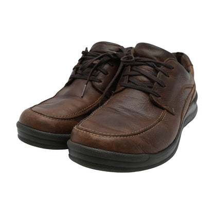Brown Leather Lace Up Casual Shoes