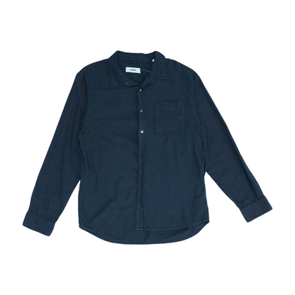 Black Striped Long Sleeve Button Down