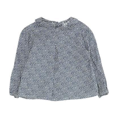 Navy Hearts Blouse