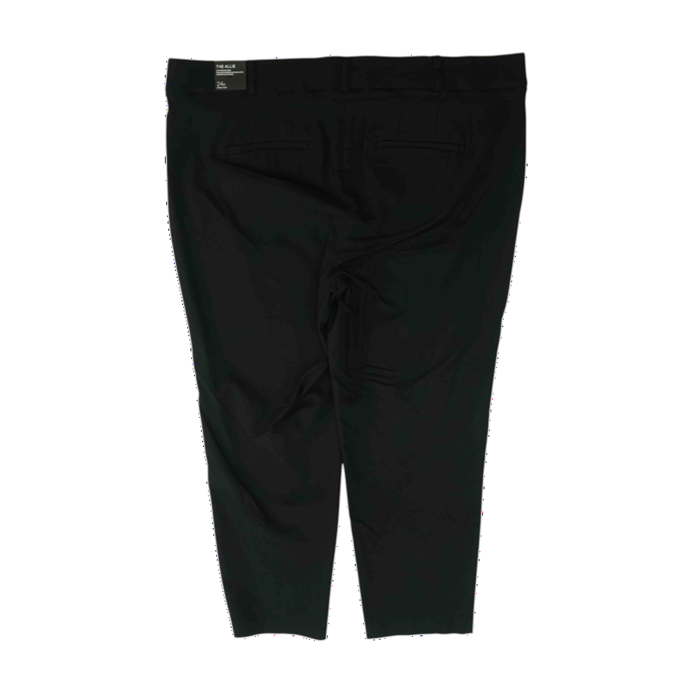 Black Plus Size Regular Pants