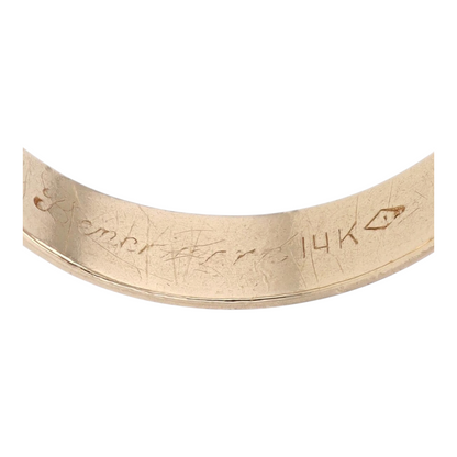 14K Yellow Gold Band