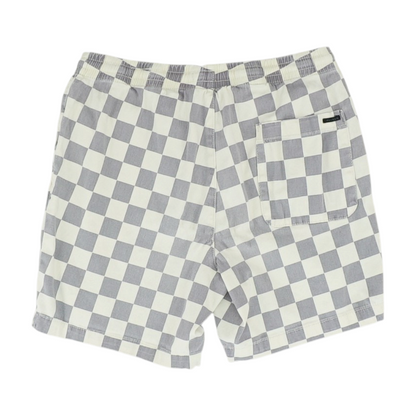 Cream Check Active Shorts