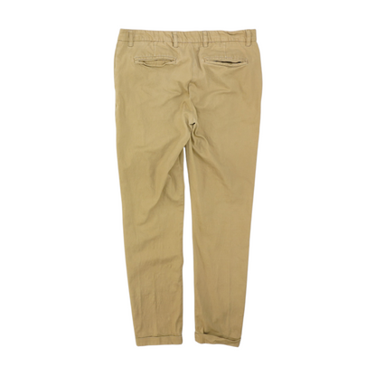 Khaki Tapered Pants
