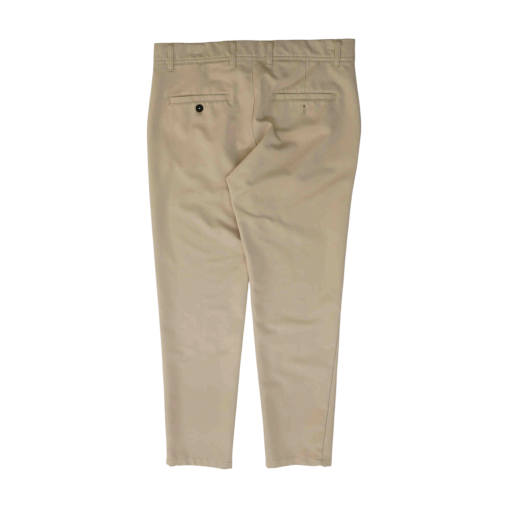 Beige Regular Pants