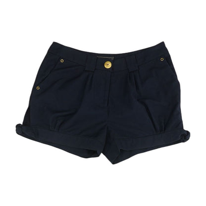 Navy Solid Shorts