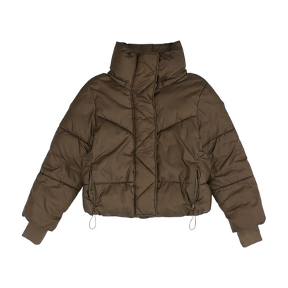 Brown Solid Jacket