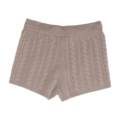 Purple Solid Shorts