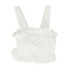 Aqua White Blouse – Image 1