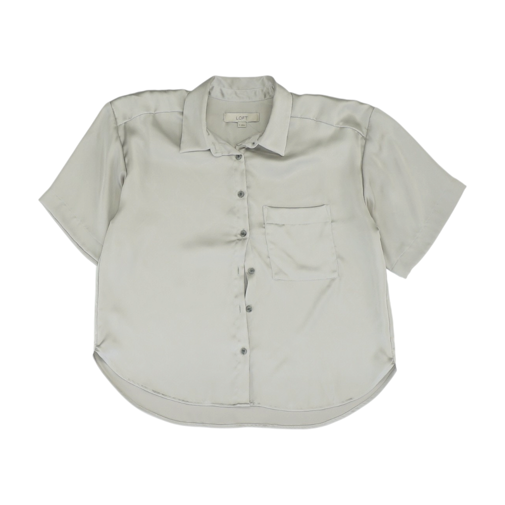 Beige Button Down