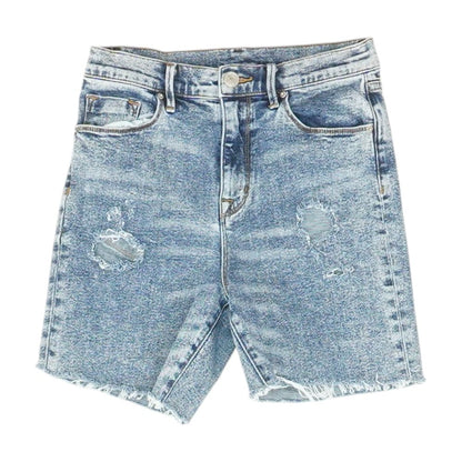 Blue Denim Shorts