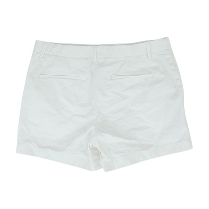 Ivory Solid Chino Shorts