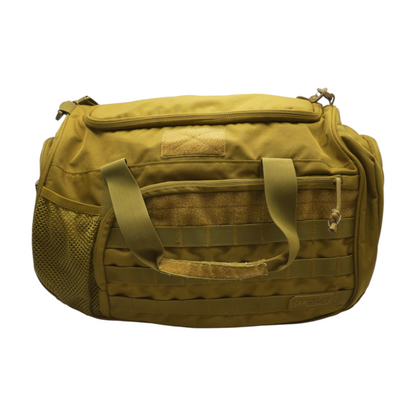 Highland Tactical Brown Duffel Bag – Image 1