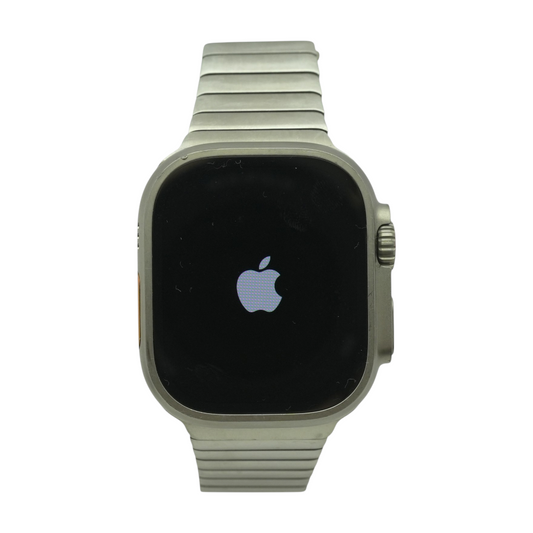 49mm Ultra 2 Titanium Smartwatch Silver Band M/L