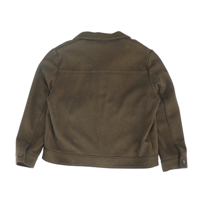 Brown Solid Jacket
