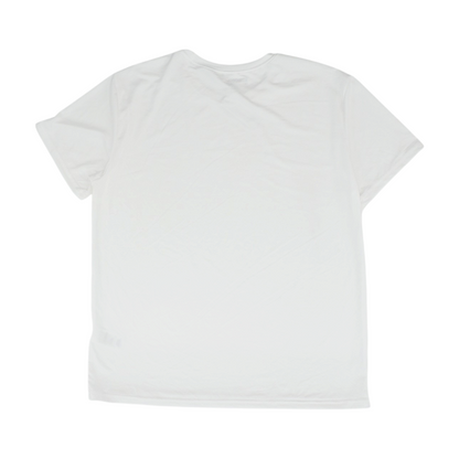 White Solid Active T-Shirt