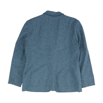 Gray Solid Blazer
