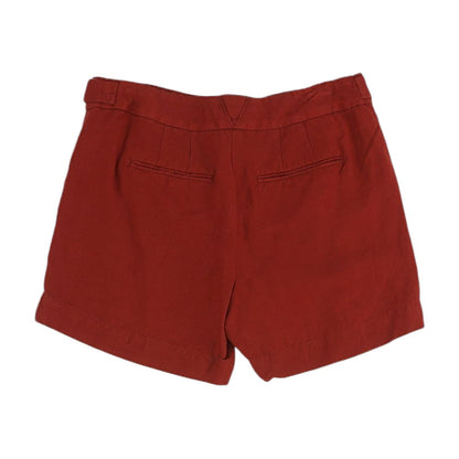 Red Solid Shorts