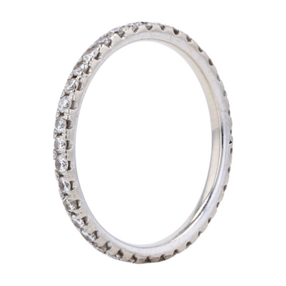 3/4 ctw 14K White Gold Diamond Band
