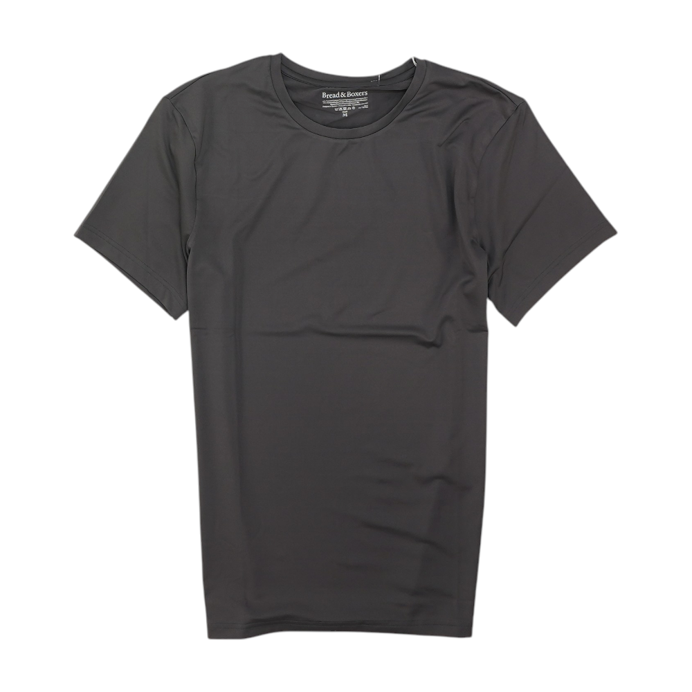 Gray Solid Active T-Shirt