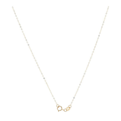14K Gold Sapphire And Diamond Wreath Pendant Necklace