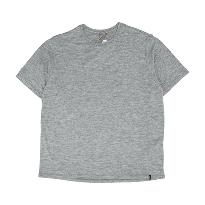 Gray Solid Active T-Shirt
