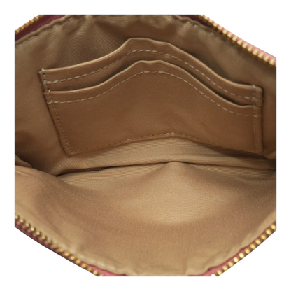 Beige Wristlet Wallet