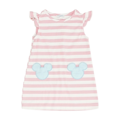 Pink Striped Dress