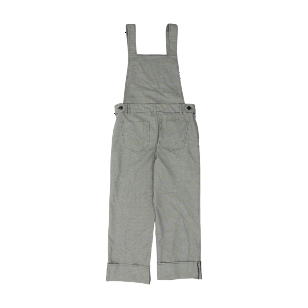 Black Houndstooth Regular Pants