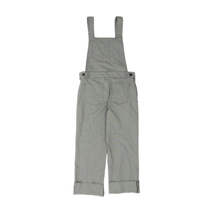 Black Houndstooth Regular Pants