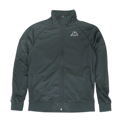 kappa Black Solid Jacket – Image 1