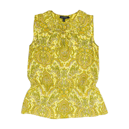 Green Paisley Blouse