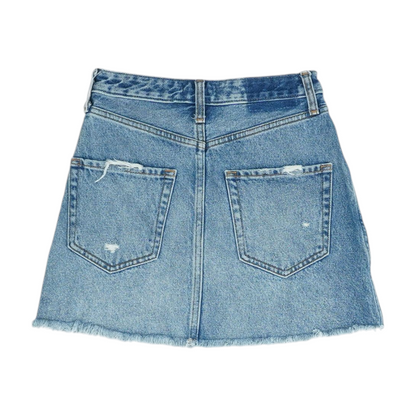 Blue Mini Skirt