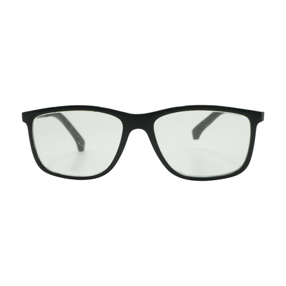 Black EA6043 Square Prescription Eyewear