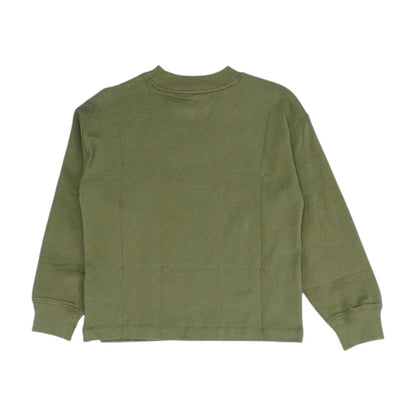 Green Solid Crewneck T-Shirt