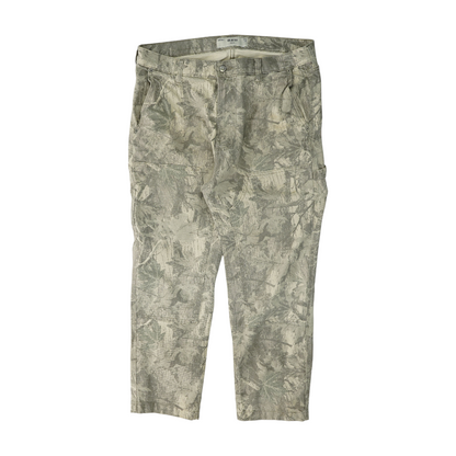 Gray Camo Loose Jeans
