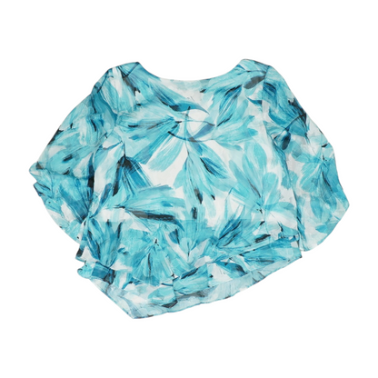 Blue Print Blouse