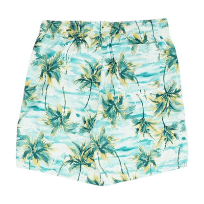 Green Tropical Swim Bottom