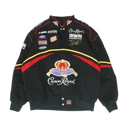 Vintage Vintage Nascar Crown Royal Jamie McMurray #26 Racing Jacket