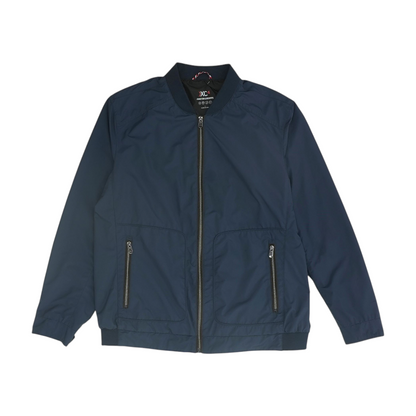 Navy Solid Jacket