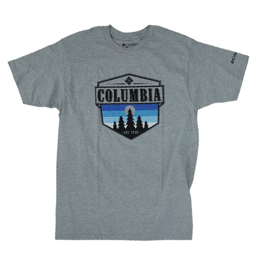 Gray Graphic Crewneck T-Shirt