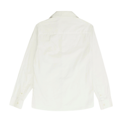 White Long Sleeve Button Down