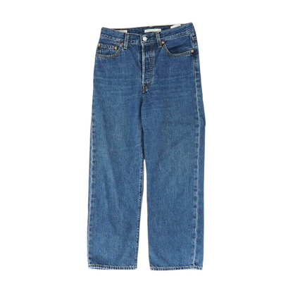 Blue Straight Jeans