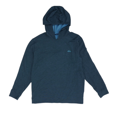 Navy Solid Hoodie Pullover