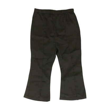 Black Solid Pants