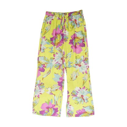 Lime Abstract Pants