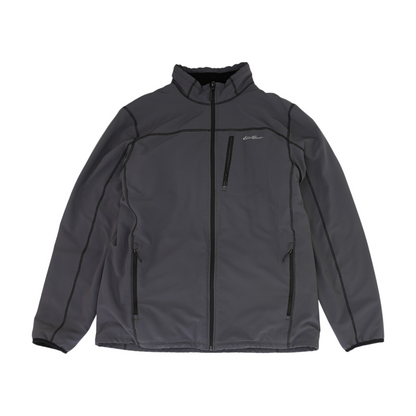 Gray Tall Solid Jacket