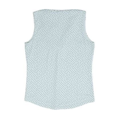 White Polka Dot Blouse