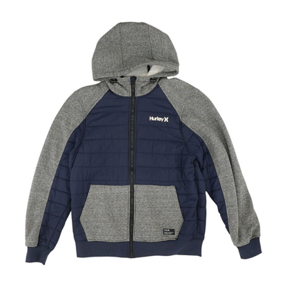 Navy Color Block Jacket